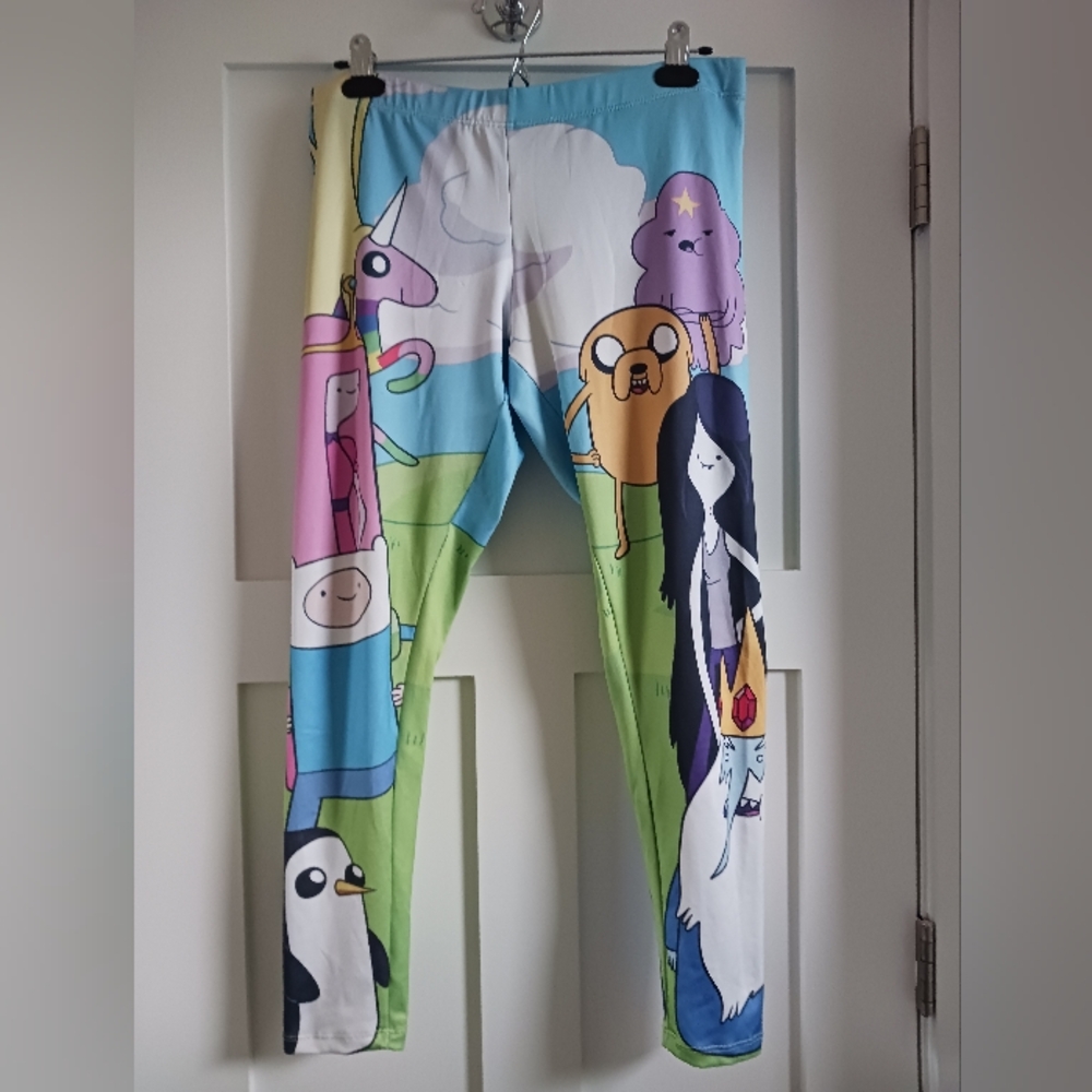 Colorful Adventure Time Character Leggings - Picture 9 of 9